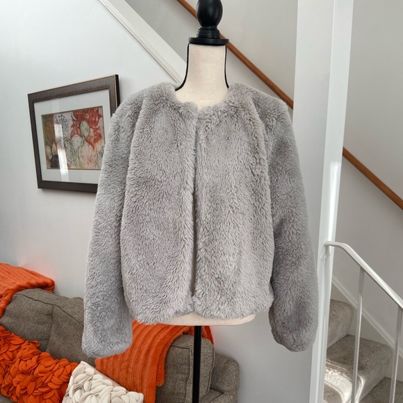 wild fable faux fur jacket